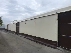 Тентовый ангар