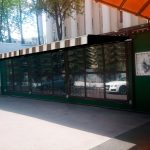 Маркиза выдвижная 3,6х2,5 мна объекте ГОСТИ